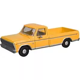 1973 Ford(R) F-100 Pickup Truck 2-Pack - Assembled -- Maintenace-of-Way Yellow