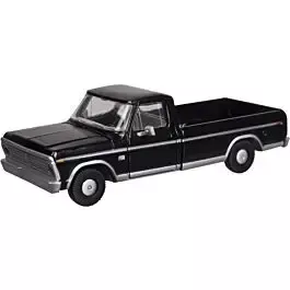 1973 Ford(R) F-100 Pickup Truck 2-Pack - Assembled -- Raven Black