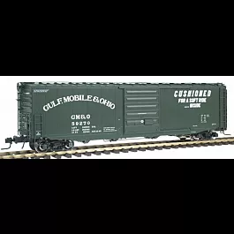50' PS-1 Single Door Boxcar - 2-Rail -- Gulf, Mobile & Ohio