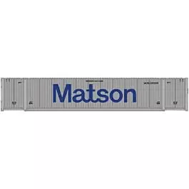 53' Corrugated Container 3-Pack - Assembled - Master(R) -- Matson 281177, 281082, 281176 (silver, blue)