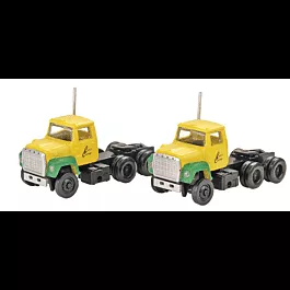 American Trucks - 1984 Ford 9000 LNT Semi Tractor -- DC Transportation (black, white)