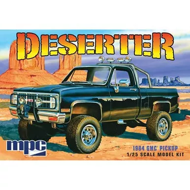 AMT/MPC - 1/25 Scale1984 GMC Pickup White Plastic Model Kit MPC847