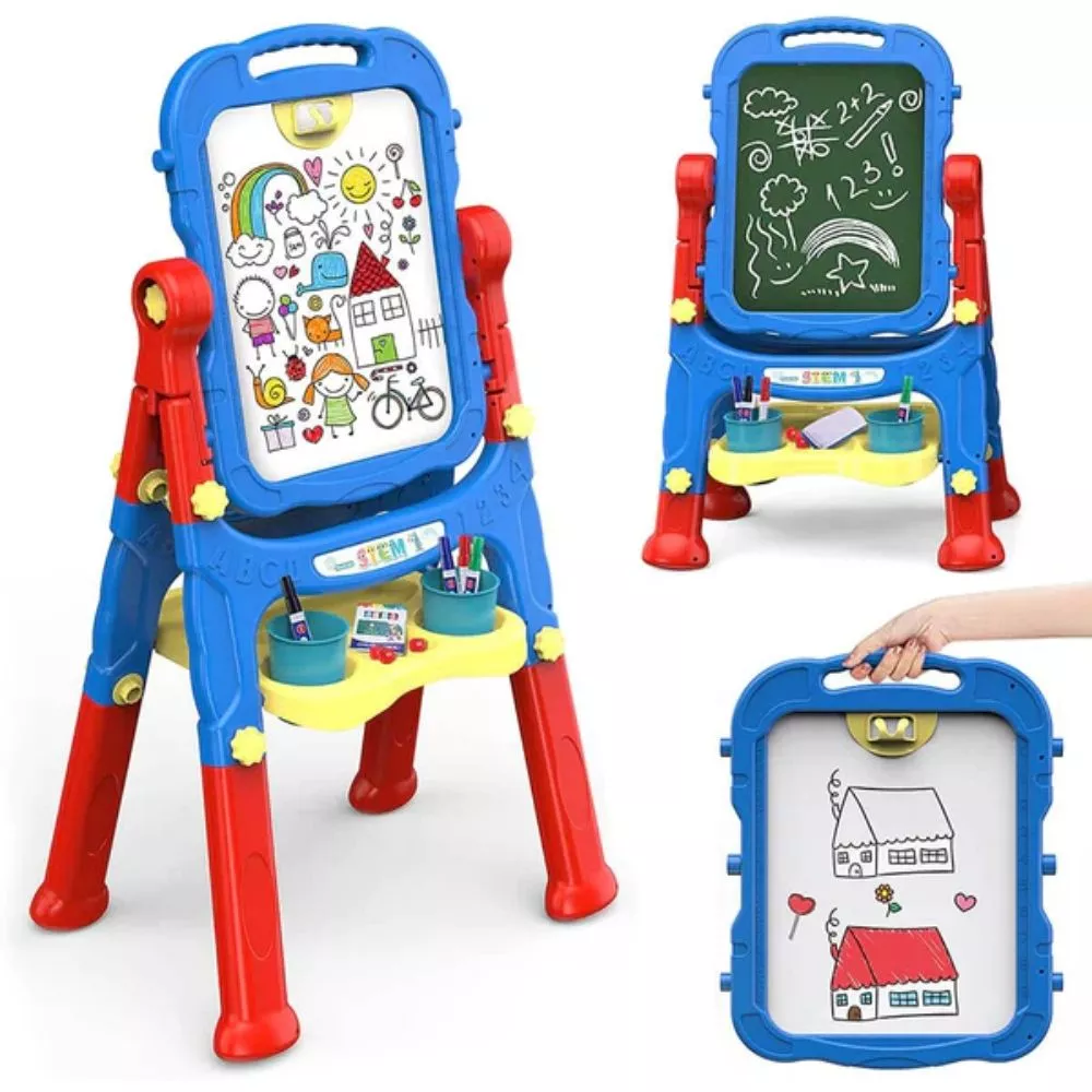 Art Easel, Chalk & Whiteboard