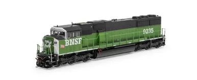 Athearn Genesis 75541 - EMD SD60M 'Tri-Clops' (DC Silent) BNSF 9235 - HO Scale