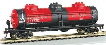 BACHMANN - HO 40 3-Dome Tank Trans Oil Company - Freight Car Rolling Stock (HO Scale) (17142)