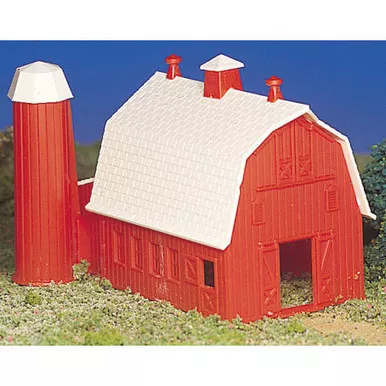 BACHMANN - HO Snap KIT Barn Plastic Model Building Kit (45151)