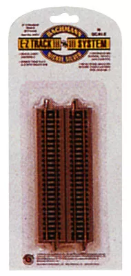 BACHMANN - N Scale Nickel Silver Easy Track - 5" Straight Track (44811)