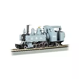 Baldwin Class 10 Trench Engine 2-6-2T - WowSound(R) and DCC - Spectrum -- U.S.A. #5001 (Builders Photo Version; gray, black; White Lettering)