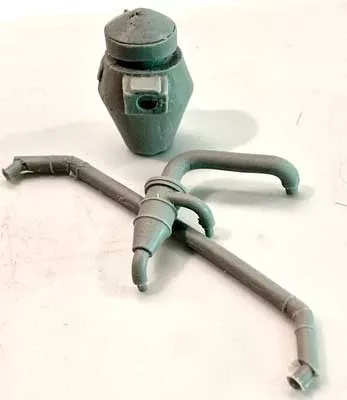 Bar Mills 02017 - Industrial Vent System- HO Scale