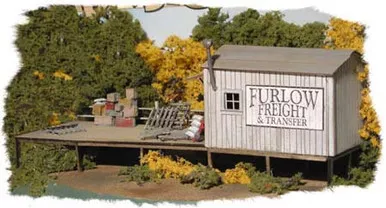 Bar Mills 0712 - Furlow Freight & Transfer - HO Scale Kit