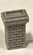 Bar Mills 2032 - Chimney Rectang 5x8" - HO Scale