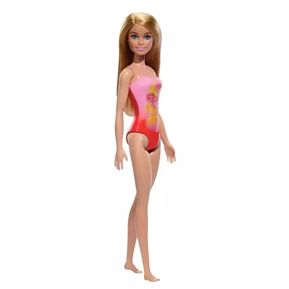 Barbie Beach Doll- Pink