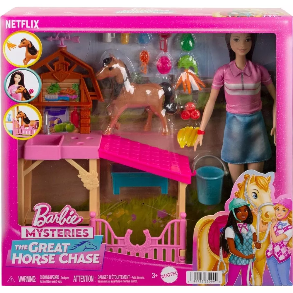 Barbie Great Horse Chase Stable