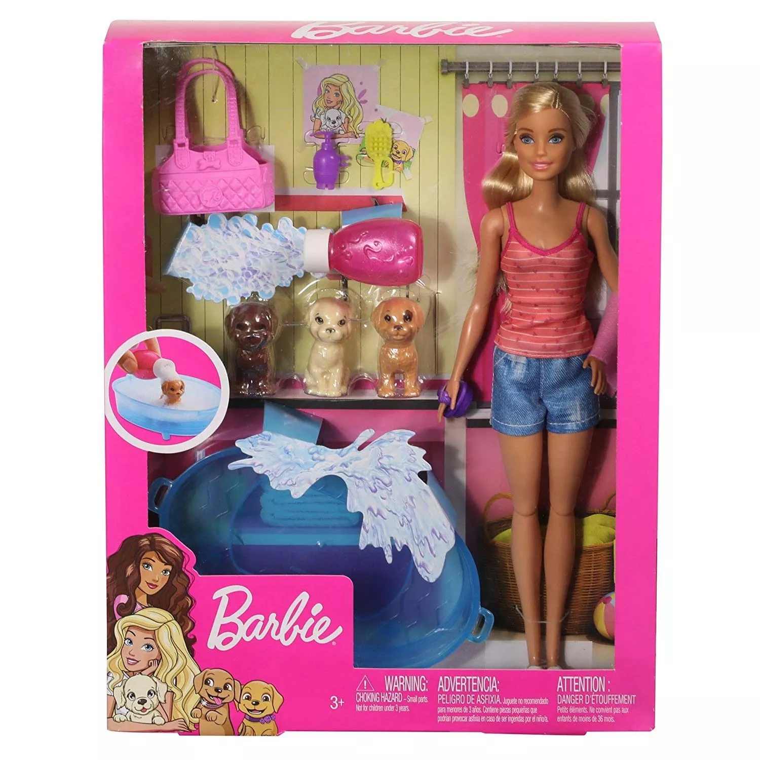Barbie Pets & Accessories (Blonde)