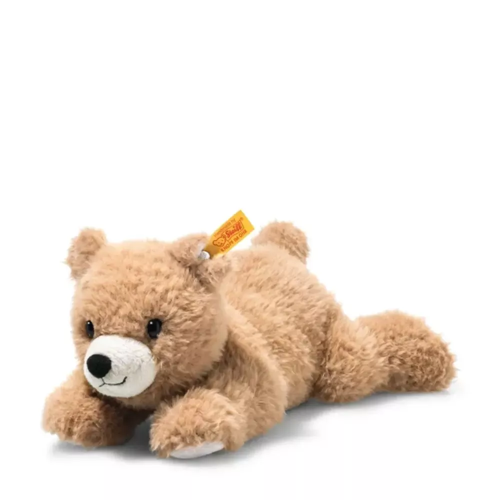 Barny Brown Bear Laying 8 Inch