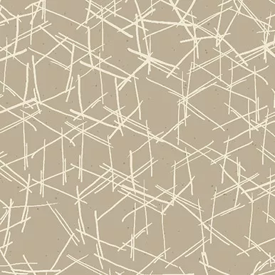 Benartex Project X - Modern Vintage: Treasured - 108" Chisel, Tan