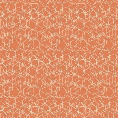 Benartex Project X - Modern Vintage: Treasured - Chisel, Light Terracotta