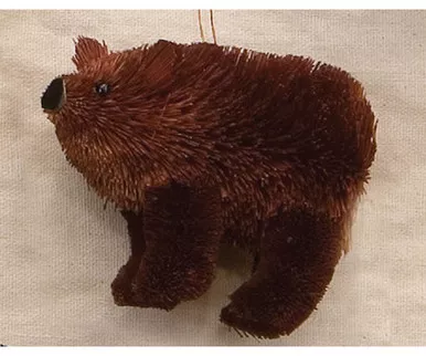 BRUSHART - Bear Brown (Christmas) Ornament