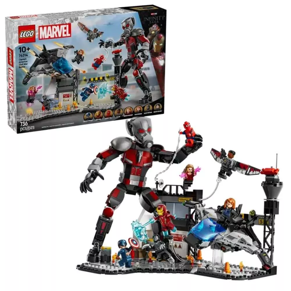 Captain America Civil War Battle