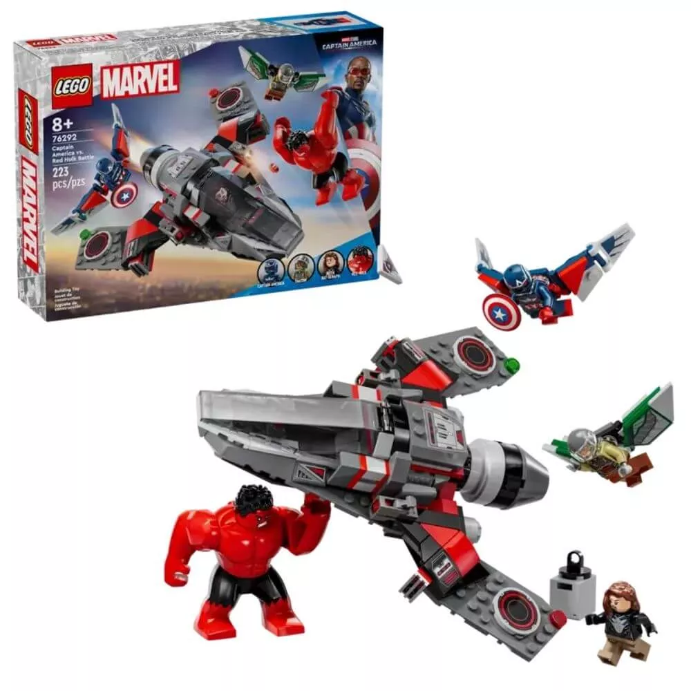 Captain America vs Red Hulk