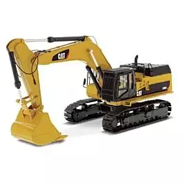 Caterpillar 374D L Hydraulic Excavator - Assembled - DM High Line Series -- Yellow, Black