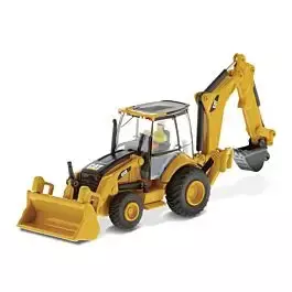 Caterpillar 450E Backhoe Loader - Assembled - High Line Series -- Yellow, Black