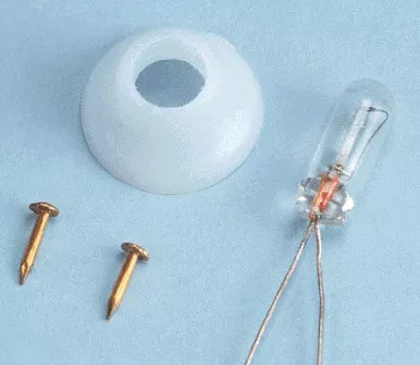 CIR-KIT - 1 Inch Scale Dollhouse Miniature CEILING FIXTURE KIT (500)