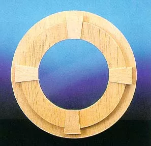 CLASSICS - 1 Inch Scale Dollhouse Miniature CIRCLE WINDOW (75052)