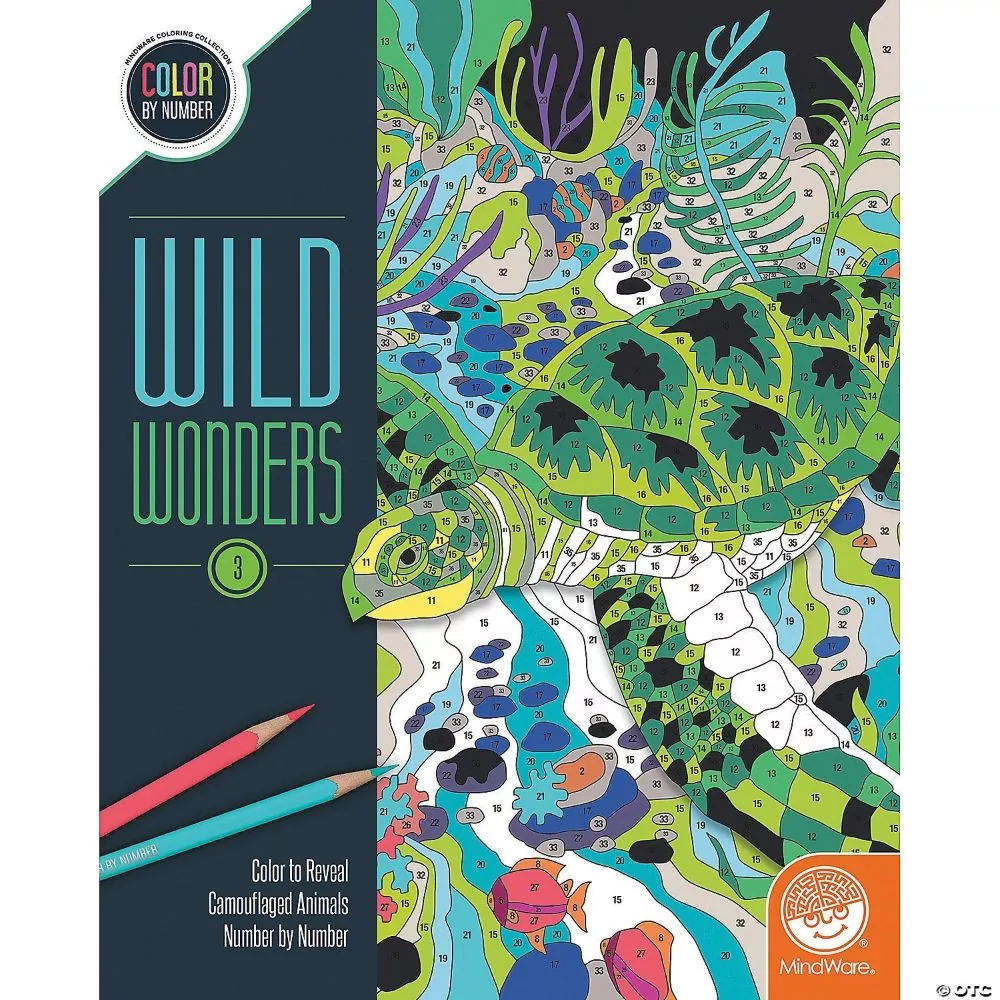 Color by Number Wild Wonder 3
