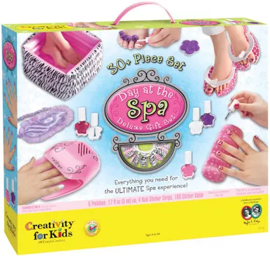 CREATIVITY FOR KIDS - Day At The Spa Deluxe Gift Set- (1736000)