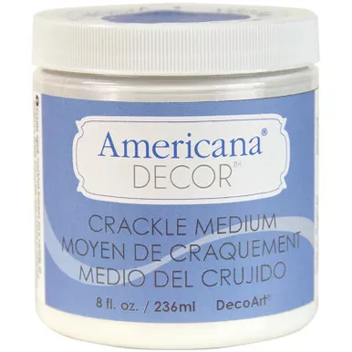 DECO ART - Americana Decor Crackle Medium 8oz-Clear (ADM08)