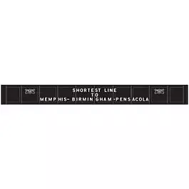 Decorated Plate Girder Bridge w/Code 100 Track -- Kit - St. Louis-San Francisco (Frisco, black, Shortest Line Slogan)