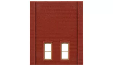 Design Preservation Models (DPM) 30137 - Modular Building System - Two-Story Rectangular 2-Window - Low- HO Scale Kit