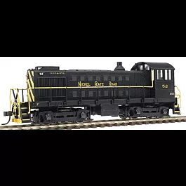 Diesel Alco S-4 Powered -- Nickel Plate Road #52 (black, yellow)