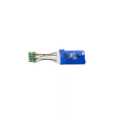 Digitrax DH127PS - Series 7 Mobile Decoder 8 Pin - HO Scale