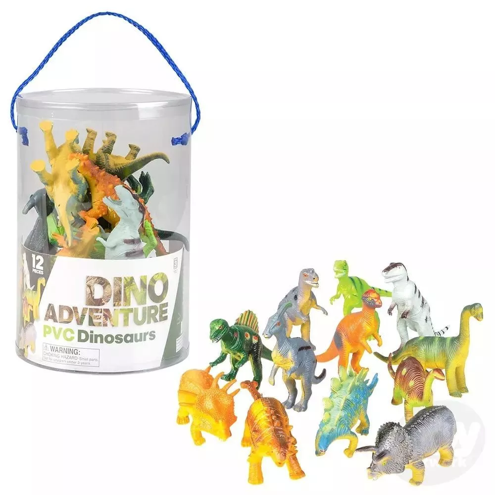 Dinosaur 6 Inch In Cannister 12