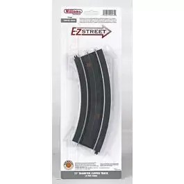 E-Z Street Track for Operating Vehicles & Trolleys -- D-21 Curve pkg(4)