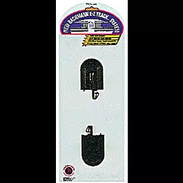 E-Z Track(R) w/Nickel Silver Rail & Gray Roadbed -- Track Bumpers pkg(2)