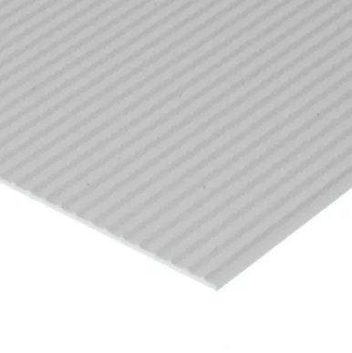 EVERGREEN - Plastic Styrene 3D Patterned Sheet Stock - Board & Batten .100" spacing (4543)