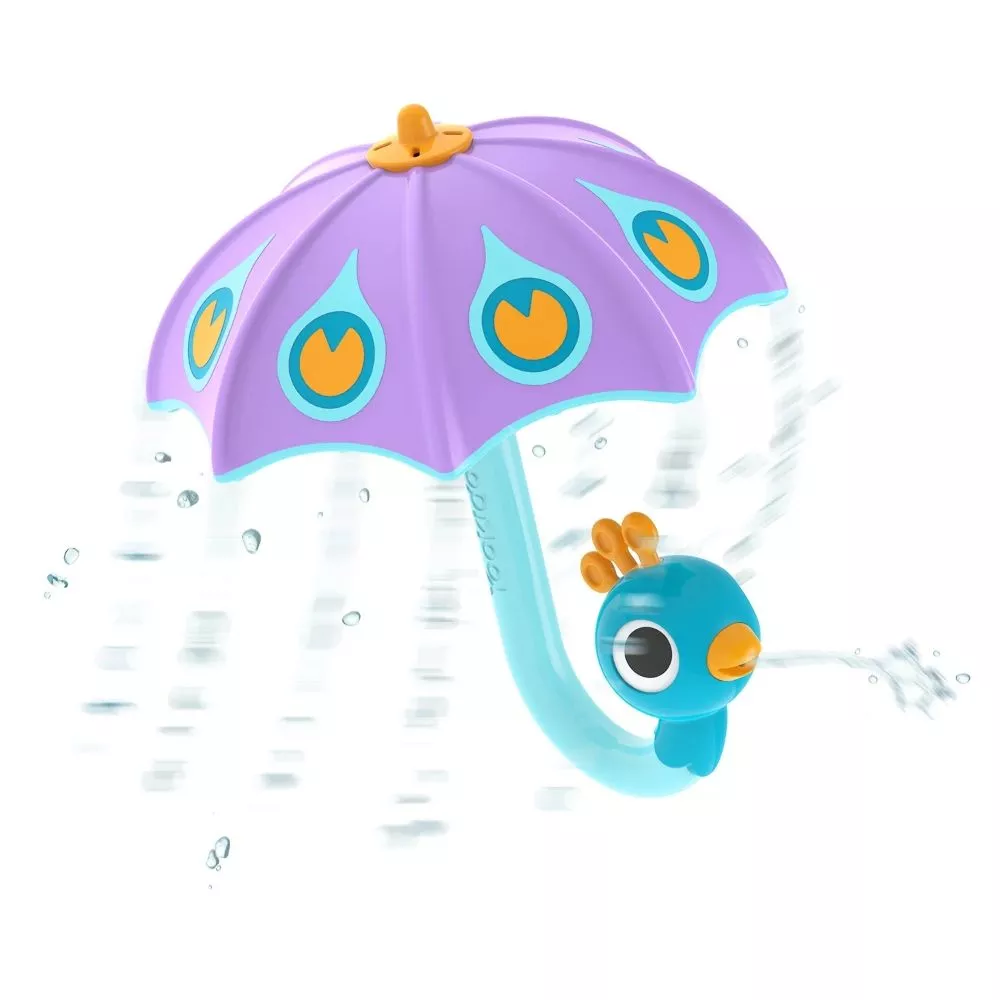Fill N Rain Peacock Umbrella Purple