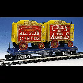 Flatcar w/Tableau Wagon -- Set #2