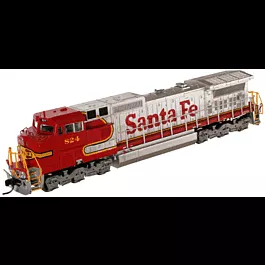 GE Dash 8-40CW - Standard DC - Master(R) -- Santa Fe #824