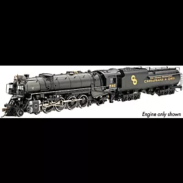 George Washington Steam Passenger Set -- Chesapeake & Ohio