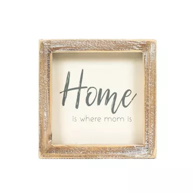 "Home" Wood Sign