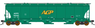 InterMountain 472110-06 - Trinity 5161 Cu. Ft. 3 Bay Covered Hopper Ag Processing Incorporated (AGPX) 96239 - HO Scale
