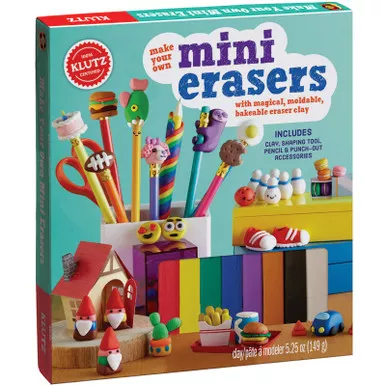 KLUTZ - Make Your Own Mini Erasers Kit - (K803750)
