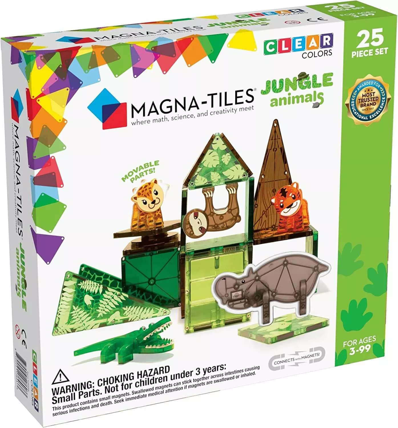 Magna-Tiles Jungle Animals