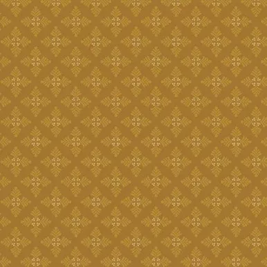 Marcus Fabrics - Scarecrow's Song - Medallion, Gold