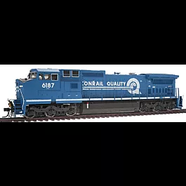 Master Series Silver Diesel F-M H24-66 Train Master; Powered, DCC Ready -- Virginian #70 (black, yellow)