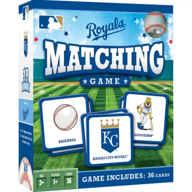 Masterpieces Puzzles KCR3080 - Kansas City Royals Matching Game